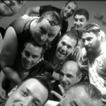Les joueurs laissent éclater leur joie après le match