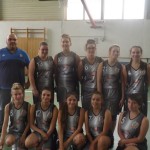 Les U20 Filles et leur coach